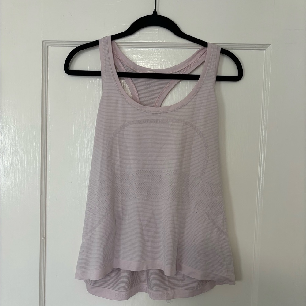 Lululemon Athletica Soft Pink Tank Top
